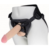 Пояс харнесс BEST UNI strap с 2 насадками - 18 и 22 см. - LOVETOY (А-Полимер) - купить с доставкой в Саранске