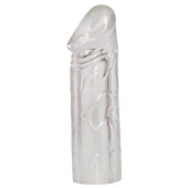Удлиняющая насадка на пенис Mega Dick Sleeve Transparent - Orion - в Саранске купить с доставкой