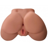 Кофейный мастурбатор-полуторс Perfect Ass Masturbator - Pipedream - в Саранске купить с доставкой