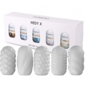 Набор из 5 мастурбаторов Hedy X5 Mixed - Svakom - в Саранске купить с доставкой