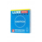 Текстурированные презервативы LUXE Royal Exotica - 3 шт. - Luxe - купить с доставкой в Саранске