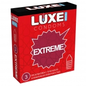 Текстурированные презервативы LUXE Royal Extreme - 3 шт. - Luxe - купить с доставкой в Саранске