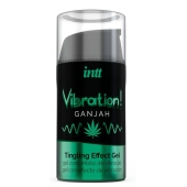 Жидкий интимный гель с эффектом вибрации Vibration! Ganjah - 15 мл. - INTT - купить с доставкой в Саранске