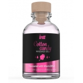 Массажный гель с согревающим эффектом Cotton Candy - 30 мл. - INTT - купить с доставкой в Саранске