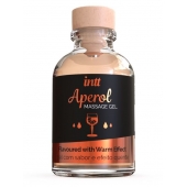Массажный гель с согревающим эффектом Aperol - 30 мл. - INTT - купить с доставкой в Саранске