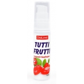 Гель-смазка Tutti-frutti со вкусом барбариса - 30 гр. - Биоритм - купить с доставкой в Саранске