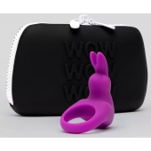 Фиолетовое эрекционное виброкольцо Happy Rabbit Cock Ring Kit - Happy Rabbit - в Саранске купить с доставкой