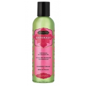 Массажное масло Naturals Strawberry Dreams с ароматом клубники - 59 мл. - Kama Sutra - купить с доставкой в Саранске