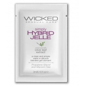 Гель-лубрикант на водно-силиконовой основе Simply Hybrid Jelle - 3 мл. - Wicked - купить с доставкой в Саранске