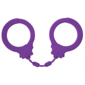 Фиолетовые силиконовые поножи Limitation - Lola Games - купить с доставкой в Саранске