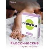 Классические презервативы Bariera Classic - 3 шт. - Bariera - купить с доставкой в Саранске