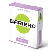 Классические презервативы Bariera Classic - 3 шт. - Bariera - купить с доставкой в Саранске