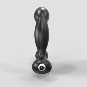 Черный вибромассажер простаты и промежности Prostate Pro с пультом ДУ - Bathmate - в Саранске купить с доставкой