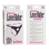 Трусы для страпона с универсальным креплением Universal Love Rider Luxe Harness - California Exotic Novelties - купить с доставкой в Саранске