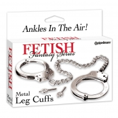 Металлические наручники Metal Leg Cuffs - Pipedream - купить с доставкой в Саранске