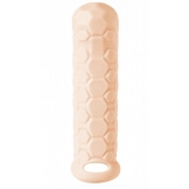 Телесный фаллоудлинитель Homme Long - 15,5 см. - Lola Games - в Саранске купить с доставкой