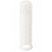 Белый фаллоудлинитель Homme Long - 15,5 см. - Lola Games - в Саранске купить с доставкой