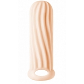 Телесный фаллоудлинитель Homme Wide - 13 см. - Lola Games - в Саранске купить с доставкой