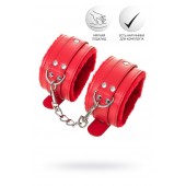 Красные оковы Anonymo из искусственной кожи - ToyFa - купить с доставкой в Саранске