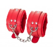 Красные оковы Anonymo из искусственной кожи - ToyFa - купить с доставкой в Саранске