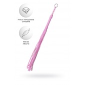 Розовый флоггер Anonymo - 64 см. - ToyFa - купить с доставкой в Саранске