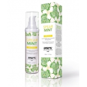 Разогревающее массажное масло Gourmet Spearmint Organic с органическими ингредиентами - 50 мл. - Exsens - купить с доставкой в Саранске