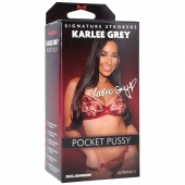 Мастурбатор-вагина Karlee Grey ULTRASKYN Pocket Pussy - Doc Johnson - в Саранске купить с доставкой