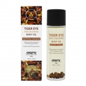 Органическое массажное масло TIGER EYE MACADAMIA - 100 мл. - Exsens - купить с доставкой в Саранске