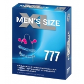 Стимулирующая насадка на пенис MEN SIZE 777 - Sitabella - в Саранске купить с доставкой
