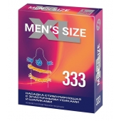 Стимулирующая насадка на пенис MEN SIZE 333 - Sitabella - в Саранске купить с доставкой