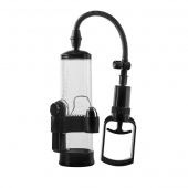 Прозрачная вакуумная помпа с вибрацией Vibrating Penis Pump - Dream Toys - в Саранске купить с доставкой