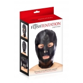 Маска-шлем с прорезями для глаз и рта - Fetish Tentation - купить с доставкой в Саранске