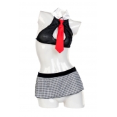 Надувная секс-кукла с реалистичной головой в костюме учительницы - ToyFa - в Саранске купить с доставкой