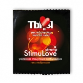 Разогревающий гель-лубрикант Stimulove Strong в одноразовой упаковке - 4 гр. - Биоритм - купить с доставкой в Саранске