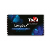 Пролонгирующий крем LongSex в одноразовой упаковке - 1,5 гр. - Биоритм - купить с доставкой в Саранске
