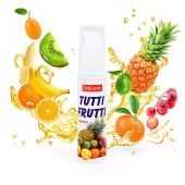 Гель-смазка Tutti-frutti со вкусом тропических фруктов - 30 гр. - Биоритм - купить с доставкой в Саранске