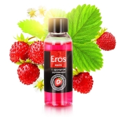 Массажное масло Eros fantasy с ароматом земляники - 50 мл. - Биоритм - купить с доставкой в Саранске