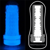 Светящийся в темноте мастурбатор Lumino Play Masturbator Ribbed - Lovetoy - в Саранске купить с доставкой