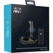 Черный вибратор-ротатор для стимуляции простаты Nexus Revo Air - Nexus Range - в Саранске купить с доставкой