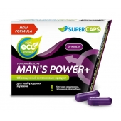 Возбуждающее средство для мужчин Mans Power plus - 10 капсул (0,35 гр.) +1 в подарок - SuperCaps - купить с доставкой в Саранске