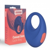 Синее эрекционное кольцо RRRING Casual Date Cock Ring - FeelzToys - в Саранске купить с доставкой