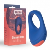 Синее эрекционное кольцо RRRING Dinner Date Cock Ring - FeelzToys - в Саранске купить с доставкой