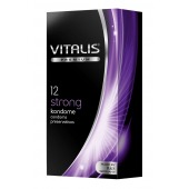 Презервативы с утолщённой стенкой VITALIS PREMIUM strong - 12 шт. - Vitalis - купить с доставкой в Саранске
