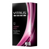 Ультратонкие презервативы VITALIS PREMIUM super thin - 12 шт. - Vitalis - купить с доставкой в Саранске