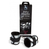 Серо-черные наручники Totally His - Fifty Shades of Grey - купить с доставкой в Саранске
