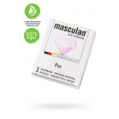 Супертонкие презервативы Masculan Pur - 3 шт. - Masculan - купить с доставкой в Саранске
