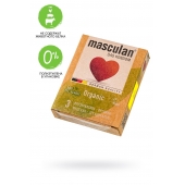 Экологически чистые презервативы Masculan Organic - 3 шт. - Masculan - купить с доставкой в Саранске