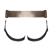 Бронзовый пояс для насадок Curious Harness - Strap-on-me - купить с доставкой в Саранске