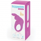 Фиолетовое эрекционное виброкольцо Happy Rabbit Rechargeable Rabbit Cock Ring - Happy Rabbit - в Саранске купить с доставкой