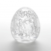 Мастурбатор-яйцо Keith Haring EGG DANCE - Tenga - в Саранске купить с доставкой